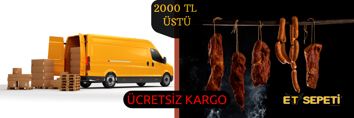 2000 TL üstü ücretsiz KARGO