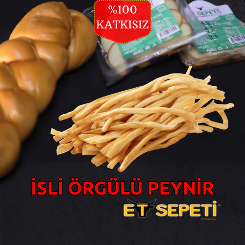 İsli Örgü Peyniri - 1KG